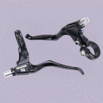 Dia-Compe SS-6 Brake Lever Set - Black