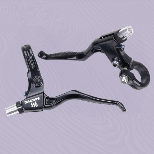 Dia-Compe SS-6 Brake Lever Set - Black