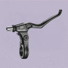 Dia-Compe SS-6 Brake Lever Set - Black